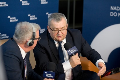 Marcin Koczyba, redaktor naczelny Radiostrada, Radio Kraków; członek Małopolskiej Wojewódzkiej Rady BRD i Andrzej Adamczyk, Minister Infrastruktury 