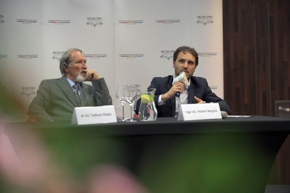 dr inż. Tadeusz Kopta i Hubert Waguła, kierownik Działu Zarządzania Ruchem, Miejskie Przedsiębiorstwo Komunikacyjne w Krakowie / Zarząd Transportu Publicznego w Krakowie