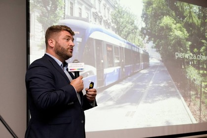 Łukasz Franek, dyrektor Zarządu Transportu Publicznego w Krakowie