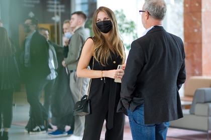 Ewelina Nawara, dyrektor Media-Pro Polskie Media Profesjonalne i Andrzej Zygmunt, prezes Pracowni Inżynierskiej KLOTOIDA sp. z o.o. sp.k.