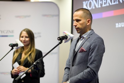 Ewelina Nawara, dyrektor Media-Pro Polskie Media Profesjonalne i Tamás Dombi, dyrektor Biura Zarządzania Ruchem Drogowym, Urząd Miasta st. Warszawy