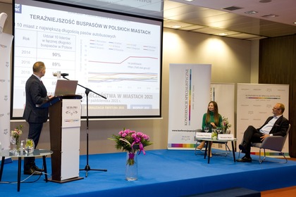 dr inż. Marek Bauer w trakcie wystąpienia