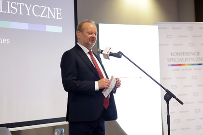 Mirosław Bajor, dyrektor programowy cyklu KONFERENCJE SPECJALISTYCZNE nauka-praktyka-biznes.