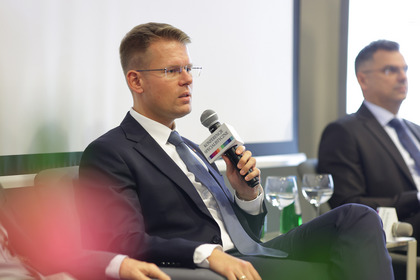 Debata inauguracyjna KONGRESU MOBILNOŚCI 2024. dr Adam Wieczorek, wiceprezydent Miasta Łodzi.