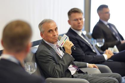 Debata inauguracyjna KONGRESU MOBILNOŚCI 2024.Mariusz Szałkowski, wiceprezes ds. Eksploatacji i Rozwoju Miejskiego Przedsiębiorstwa Komunikacyjnego S.A. w Krakowie. 