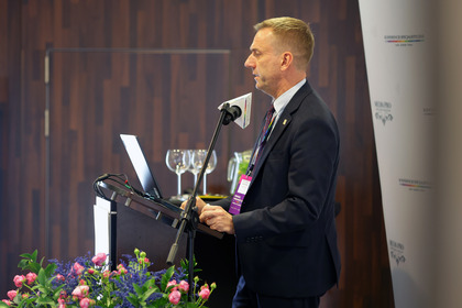 prof. dr hab. inż. Andrzej Szarata, rektor Politechniki Krakowskiej, przewodniczący Rady Programowej Kongresu.