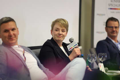 Debata KONGRESU MOBILNOŚCI 2024 „Gromadzenie i analiza danych o ruchu”.