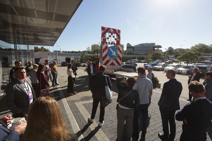 Pokaz mobilnej osłony energochłonnej TMA w ramach wystawy KONGRESU MOBILNOŚCI 2024