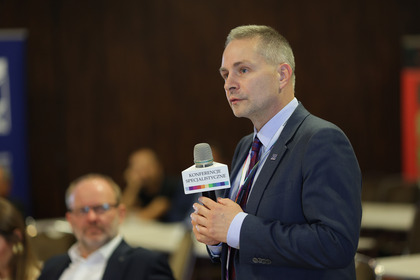 Kongres Mobilności 2024. Dr inż. Marek Bauer, prorektor Politechniki Krakowskiej.