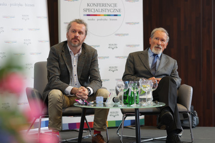 Filip Jarmakowski i dr inż. Tadeusz Kopta