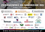 VIII KRAKOWSKIE DNI NAWIERZCHNI 2021 - Zapraszamy!