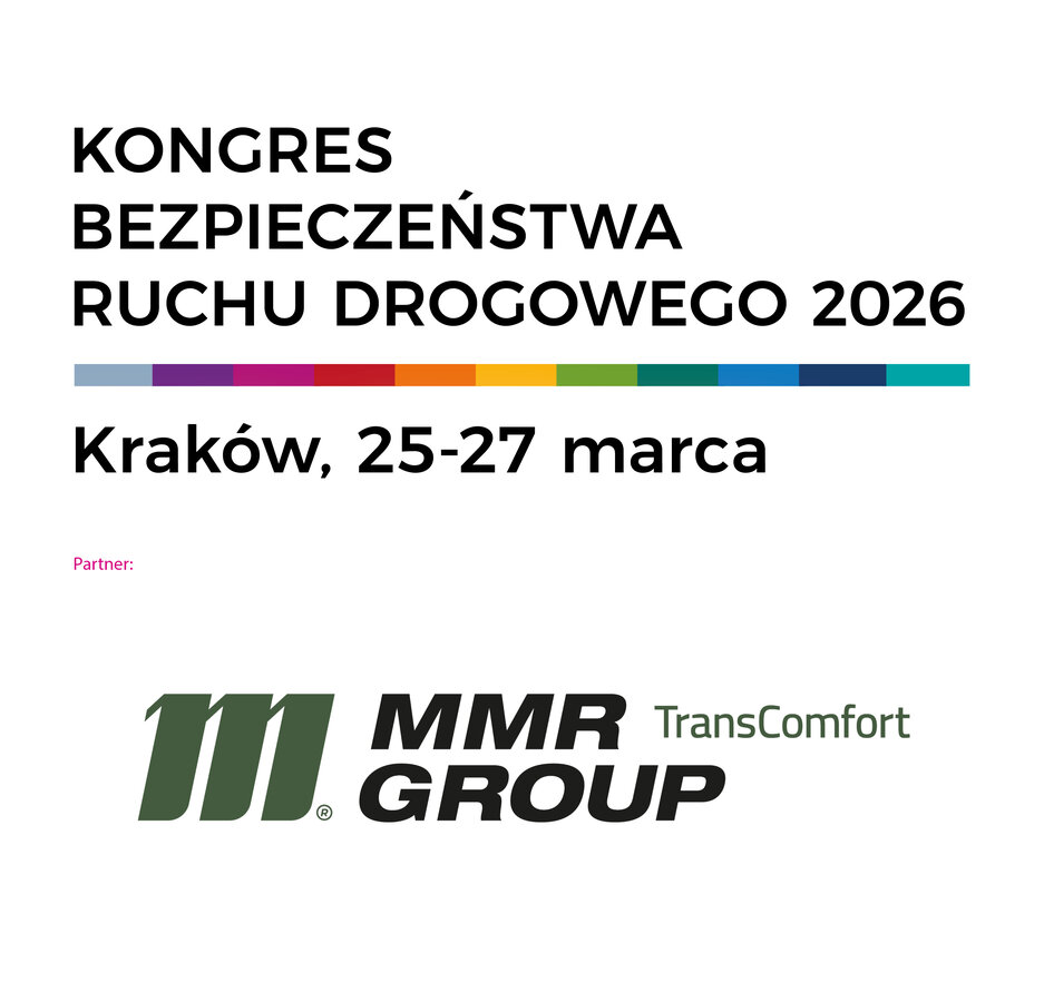 MMR GROUP TransComfort Partnerem KONGRESU BEZPIECZEŃSTWA RUCHU DROGOWEGO 2026